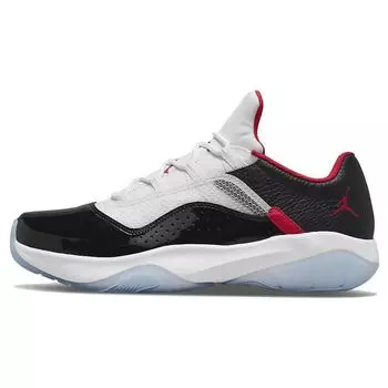 Air Jordan 11 CMFT Low White Black University Red Мужские кроссовки DO0613-160 41