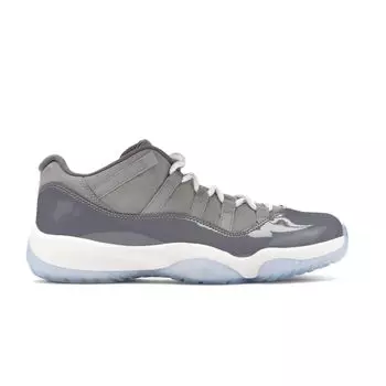 Air Jordan 11 Retro Low Cool Grey Мужские кроссовки Medium-Grey Gunsmoke-White 528895-003