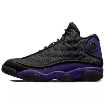 Air Jordan 13 Retro Court Purple Мужские кроссовки Черно-белые DJ5982-015 44