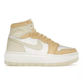 Air Jordan 1 Elevate High Celestial Gold Женские кроссовки из муслина с белым парусом DN3253-200 36