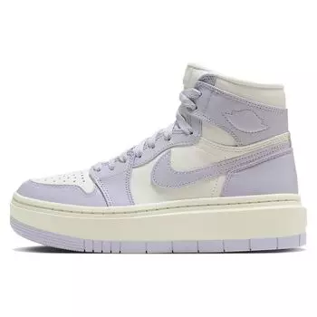 Air Jordan 1 Elevate High Титановые женские кроссовки Purple Sail Coconut-Milk DN3253-105 38.5