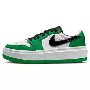 Air Jordan 1 Elevate Low SE Lucky Green Женские кроссовки Белый Белый-Оникс Черный DQ8394-301 36