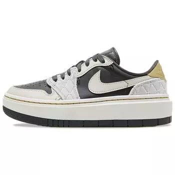 Air Jordan 1 Elevate Low SE Женские кроссовки со съемными бусинами черный антрацит Light-Bone DV1494-001 38