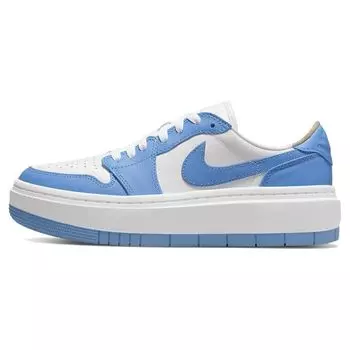 Air Jordan 1 Elevate Low University Синие женские кроссовки белые DQ3698-141