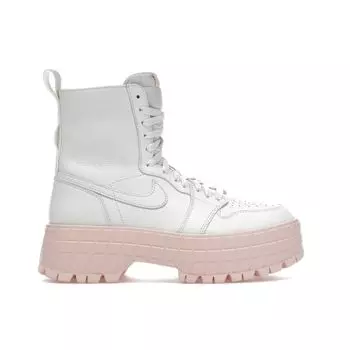 Air Jordan 1 High Brooklyn Sail Legend Розовые женские кроссовки Белые FJ5737-116 35.5