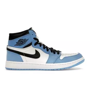 Air Jordan 1 High Golf University Синие мужские кроссовки черно-белые DQ0660-400 35.5