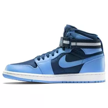 Air Jordan 1 High Strap French Blue Мужские кроссовки Unvrsty-Синий-Белый 342132-407