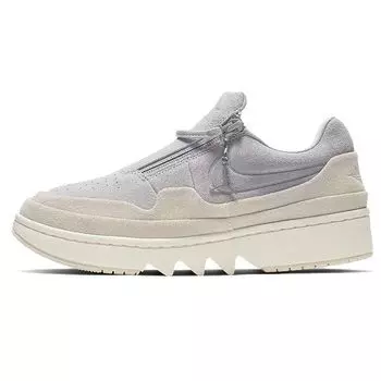 Air Jordan 1 Jester XX Low Atmography Серые женские кроссовки Pale-Ivory-Desert-Sand AV4050-002