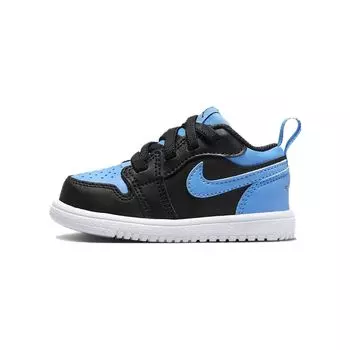 Air Jordan 1 Low ALT TD University Blue Детские кроссовки Черный Белый DR9747-041 17