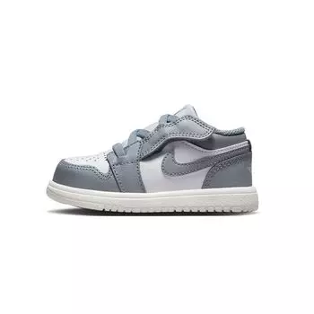 Air Jordan 1 Low ALT TD Vintage Grey Детские кроссовки Stealth White Sail DX5881-053 21