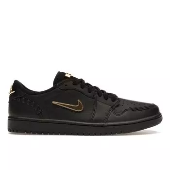 Air Jordan 1 Low Method of Make Black Женские кроссовки металлик-золото FN5032-007 37.5