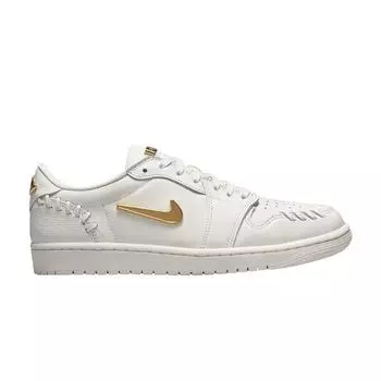Air Jordan 1 Low Method of Make Sail Metallic Gold Женские кроссовки Кремовые FN5032-100