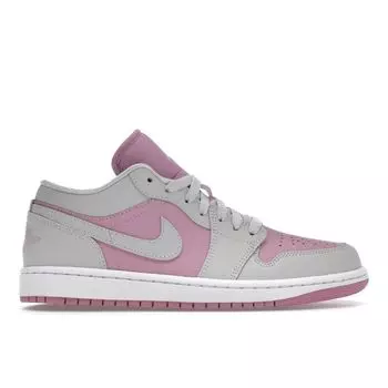 Air Jordan 1 Low Orchid Neutral Grey женские кроссовки Pink White DC0774-510 37.5