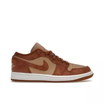 Air Jordan 1 Low SE Legend Coffee Женские кроссовки Коричневые Legend-Средне-коричневые паруса FJ3453-200 36.5