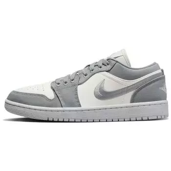 Air Jordan 1 Low SE Светло-Стальные Серые Женские Кроссовки Белый Парус DV0426-012 36.5
