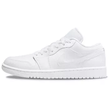 Air Jordan 1 Low Triple Белые женские кроссовки DV0990-111