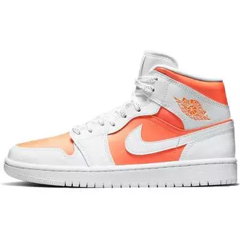 Air Jordan 1 Mid SE Bright Citrus Женские кроссовки Оранжево-белый CZ0774-800 36.5