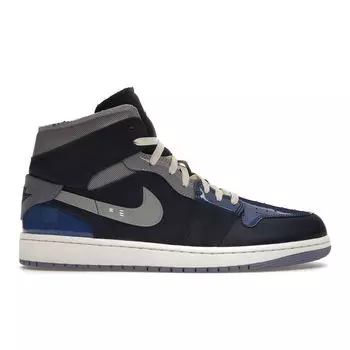 Air Jordan 1 Mid SE Craft Inside Out — мужские кроссовки Obsidian Blue French-Blue Ashen-Slate DR8868-400 42.5