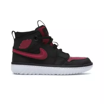 Air Jordan 1 React Noble Red Мужские кроссовки Черно-белые AR5321-006