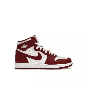 Air Jordan 1 Retro High OG GS Artisanal Red Детские кроссовки White Team-Red FD1437-160 38