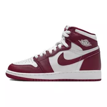Air Jordan 1 Retro High OG GS Artisanal Red Детские кроссовки White Team-Red FD1437-160 36