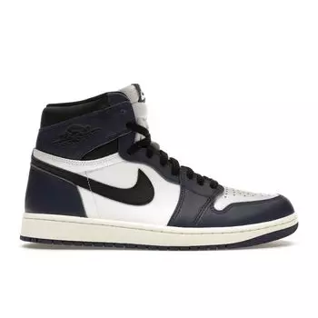 Air Jordan 1 Retro High OG Midnight Navy мужские кроссовки синие черные белые DZ5485-401 44.5