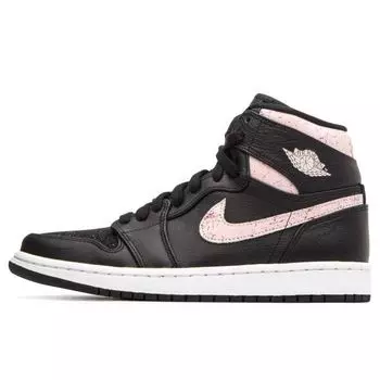Air Jordan 1 Retro High Silt Red женские кроссовки Black Silt-Red-Rush-Maroon-White AQ9131-001