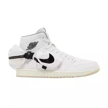 Air Jordan 1 Retro High Utility Белые Черные мужские кроссовки Sail DO8727-100 42.5