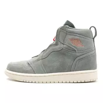 Air Jordan 1 Retro High Zip Mica Green Женские кроссовки Серый парус-металлик-красный-бронзовый AQ3742-305