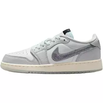 Air Jordan 1 Retro Low OG GS Year of the Snake Kids кроссовки серые Summit-White Photon-Dust HF3207-100 36.5
