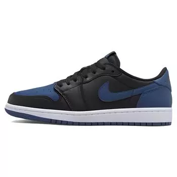 Air Jordan 1 Retro Low OG Mystic Navy Женские кроссовки Черно-белые CZ0775-041 37.5