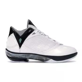 Air Jordan 2009 White Metallic Silver Мужские кроссовки черные 343084-161