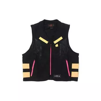 Air Jordan 23 Engineered Casual Woven Vest Men Tops Black CZ4819-010 L