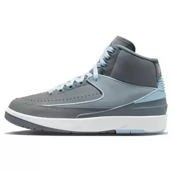 Air Jordan 2 Retro Cool Grey женские кроссовки Ice-Blue White FB8871-041 38