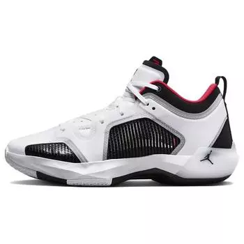 Air Jordan 37 Low PF Siren Красные мужские кроссовки Белые Черные DQ4123-100 47.5