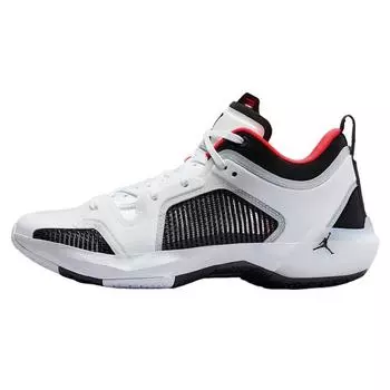 Air Jordan 37 Low Siren Красные мужские кроссовки Белые Черные DQ4122-100 45.5