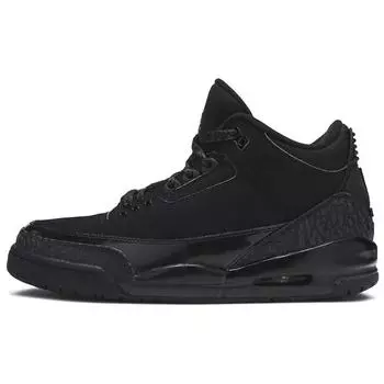 Air Jordan 3 Retro Black Cat 2025 Мужские кроссовки Темно-угольные CT8532-001 42