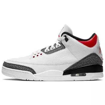 Air Jordan 3 SE-T Fire Red Japan Exclusive Men кроссовки White Black CZ6433-100 42.5