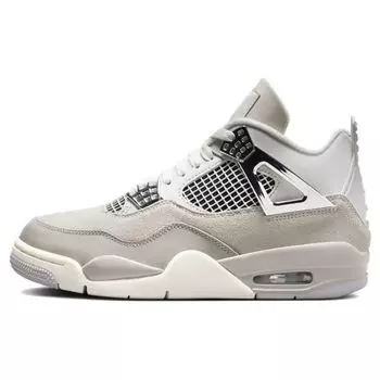 Air Jordan 4 Retro Frozen Moments Женские кроссовки Серый Light-Iron-Ore Sail AQ9129-001 35.5