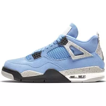 Air Jordan 4 Retro University Blue Мужские кроссовки Tech-серый белый черный CT8527-400 44.5