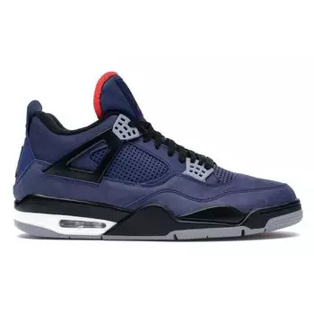 Air Jordan 4 Retro Winter Loyal Blue Мужские кроссовки Белый Habanero-Красный Черный CQ9597-401 42