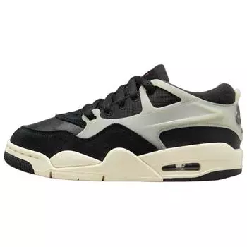 Air Jordan 4 RM Black Sail мужские кроссовки Coconut-Milk Gym-Red FQ7939-006 40.5