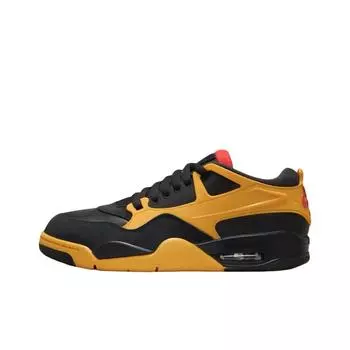 Air Jordan 4 RM Bruce Lee Мужские кроссовки Желтые Черные Комета-Красные FQ7939-007 40