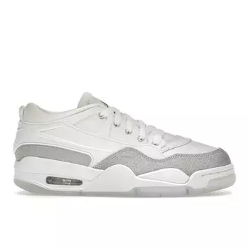 Air Jordan 4 RM White Silver Glitter Женские кроссовки Metallic-Silver HQ3441-111 35.5