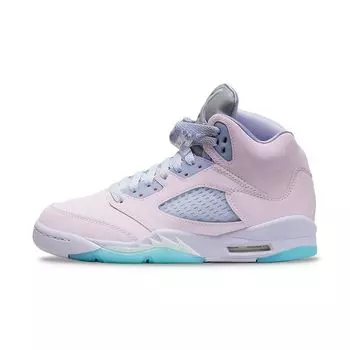 Air Jordan 5 Retro SE GS Пасхальные детские кроссовки Pink Regal-Pink Ghost DV0563-600 35.5