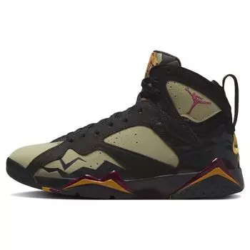Air Jordan 7 Retro Black Olive Мужские кроссовки Cherrywood-Red Neutral-Olive Chutney DN9782-001 42
