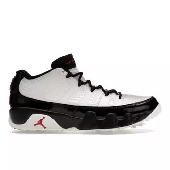 Air Jordan 9 Low Golf White Black True Red Мужские кроссовки FJ5934-100 40