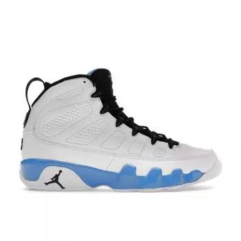 Air Jordan 9 Retro Powder Blue 2010 Мужские кроссовки Белый Черный Университет-Синий 302370-103