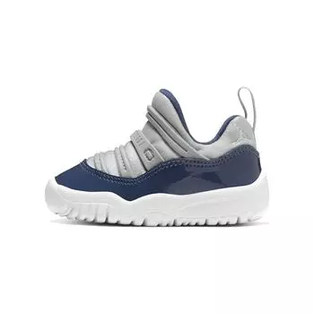 Air Jordan Jordan 11 Retro Little Flex TD Grey Mist Детские кроссовки White Midnight-Navy BQ7102-007 17