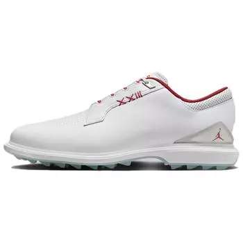Air Jordan Jordan ADG 5 Широкие белые огненно-красные кроссовки унисекс металлик-серебристый синий оттенок FQ7874-101 44.5